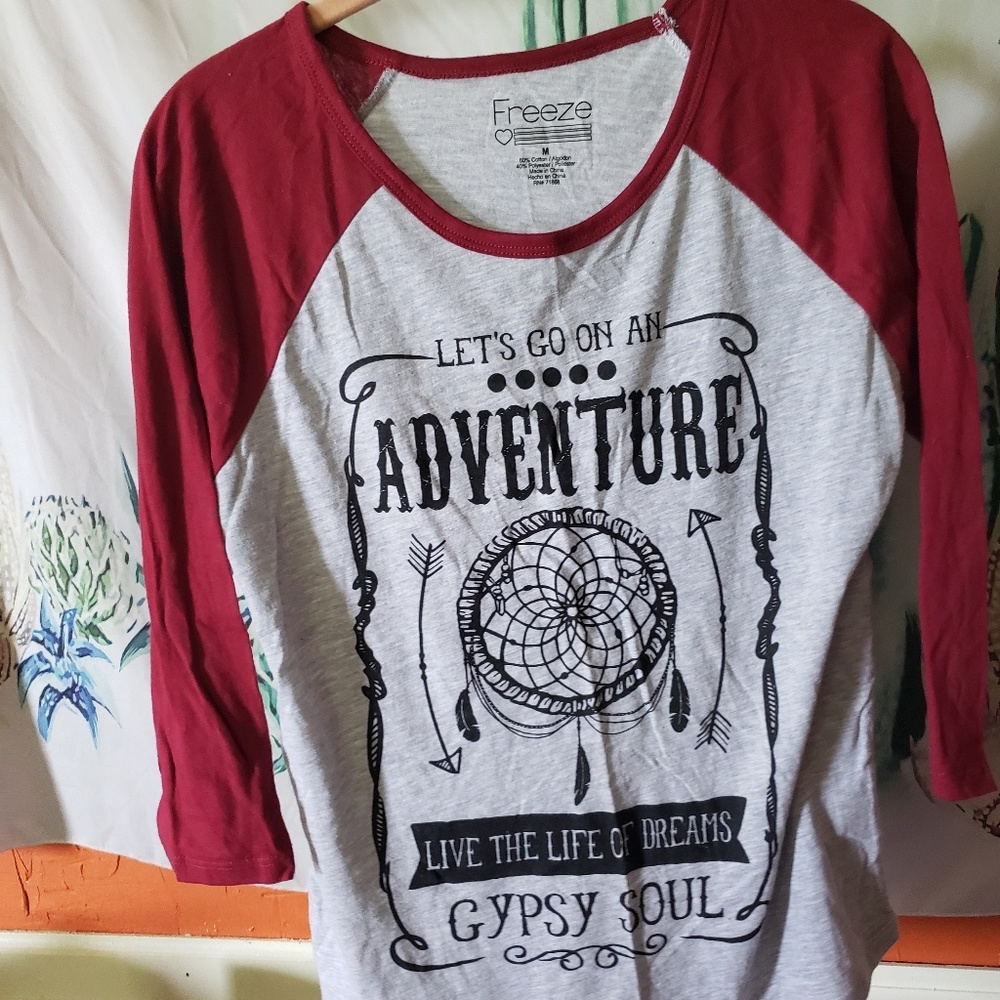 Adventure Tee Shirt ~ Dreamcatcher Shirt ~ Gypsy